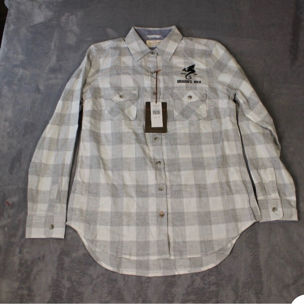 Weatherproof Flannel Button Up- Dragons Milk